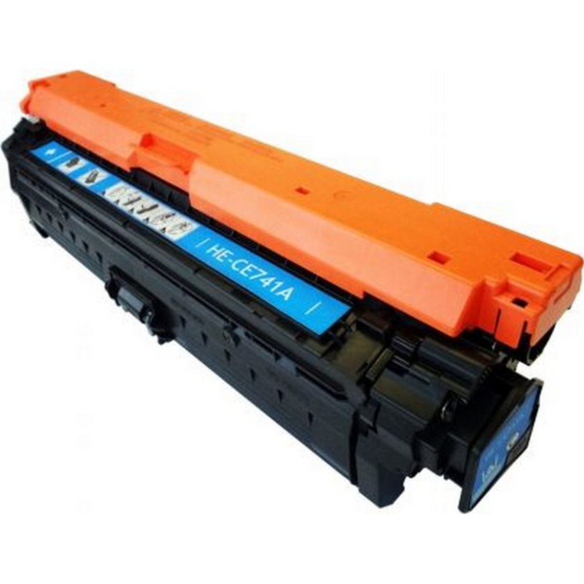 Picture of Expression compatible CE741A (HP 307A) Cyan Toner Cartridge (7300 Yield)