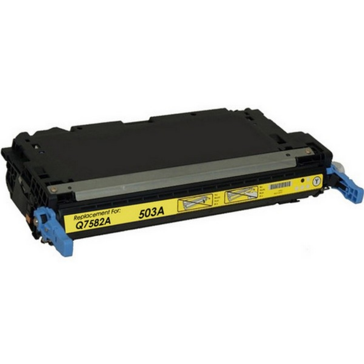 Picture of Expression compatible Q7582A (HP 503A) Yellow Toner Cartridge (6000 Yield)