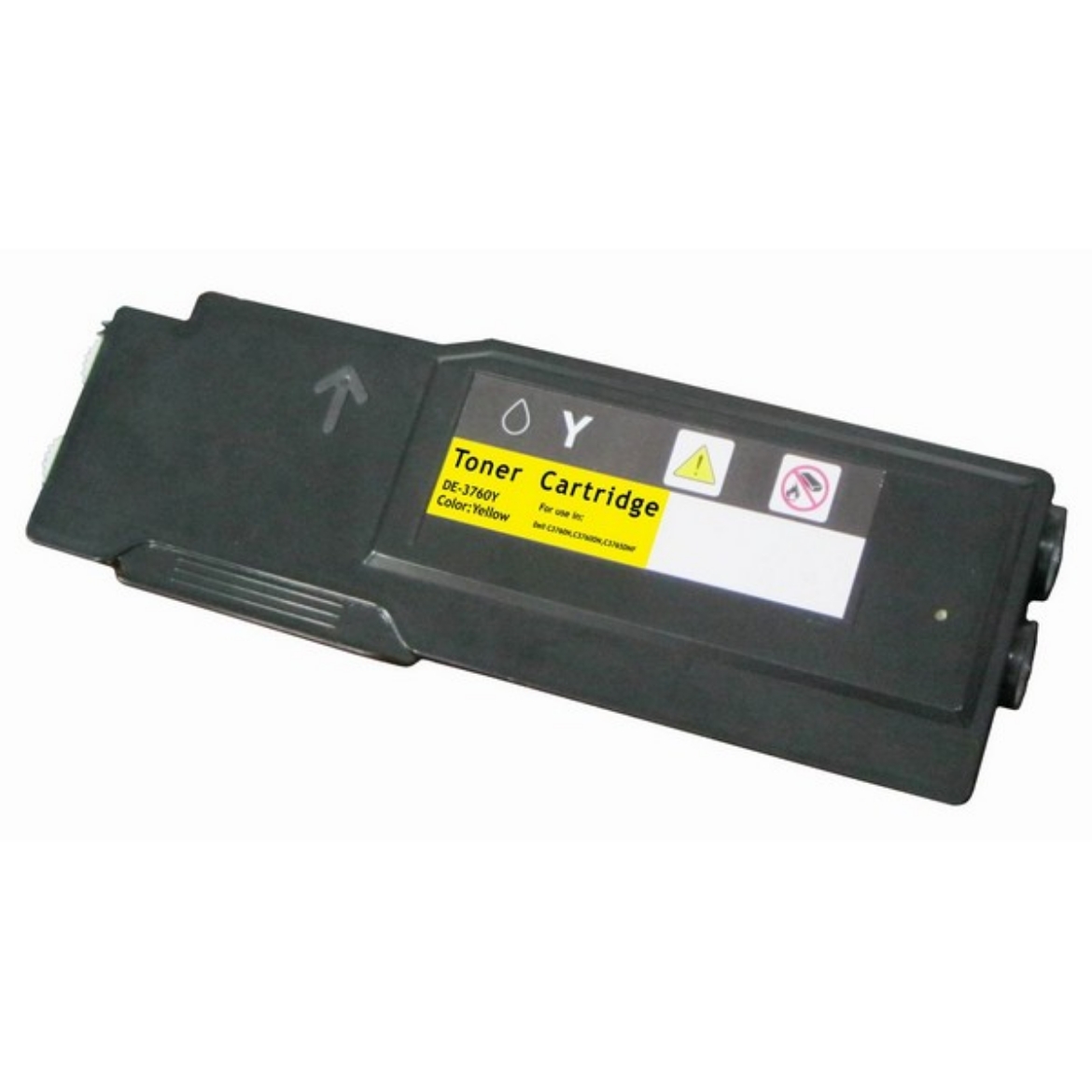 Picture of MSI compatible F8N91 (331-8430, MD8G4) Extra High Yield Yellow Toner Cartridge (9000 Yield)