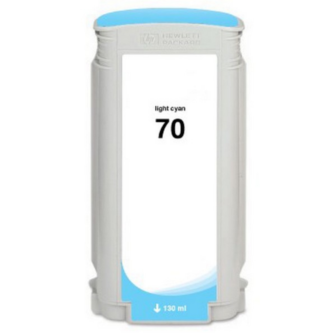 Picture of NXT Premium compatible C9390A (HP 70) Light Cyan Pigment Inkjet Cartridge (130 ml)