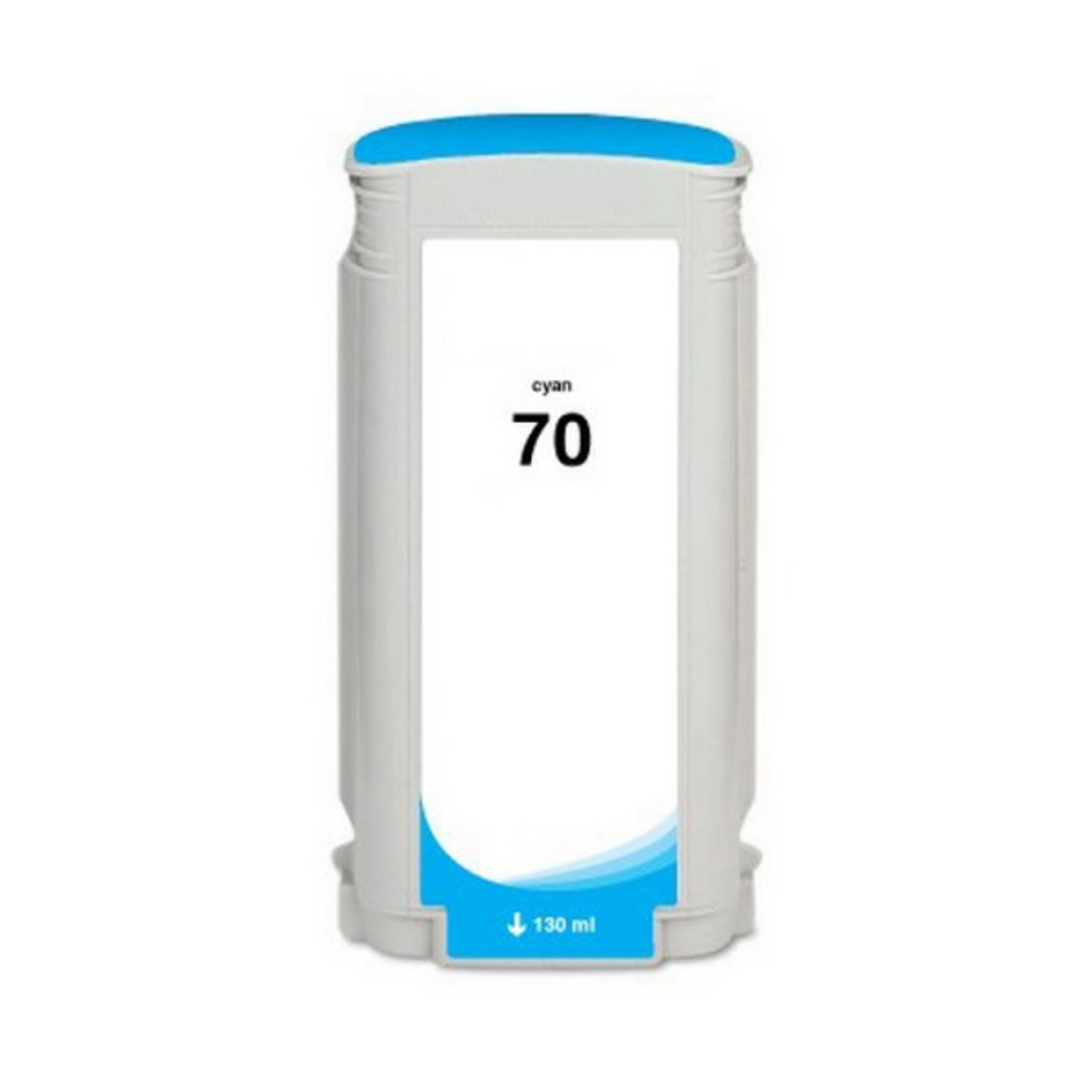Picture of NXT Premium compatible C9452A (HP 70) Cyan Pigment Inkjet Cartridge (130 ml)