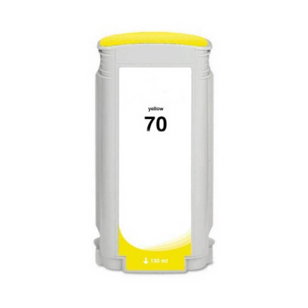 Picture of NXT Premium compatible C9454A (HP 70) Yellow Pigment Inkjet Cartridge (130 Yield)