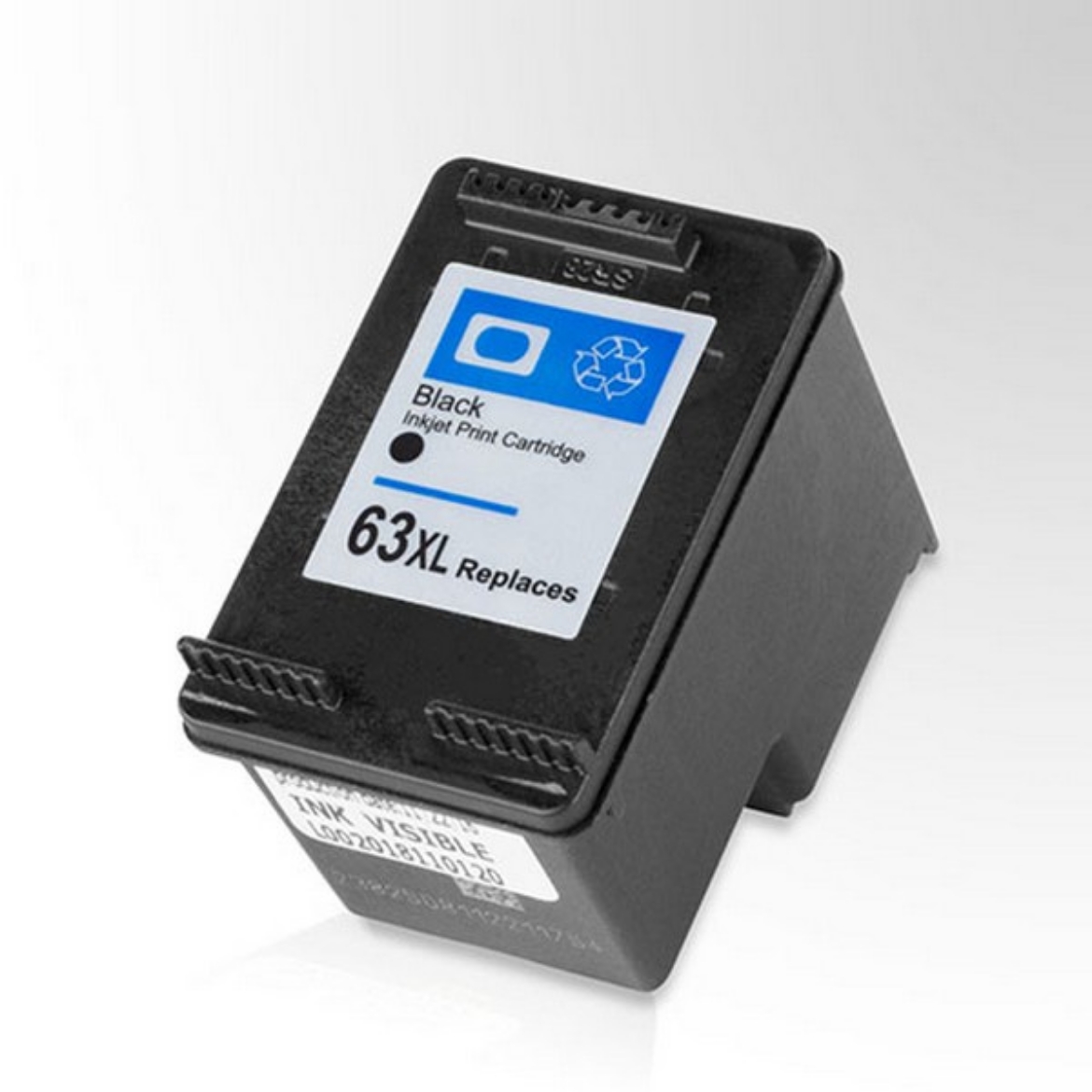 Picture of NXT Premium compatible F6U64AN (HP 63XL) High Yield Black Ink Cartridge (480 Yield)