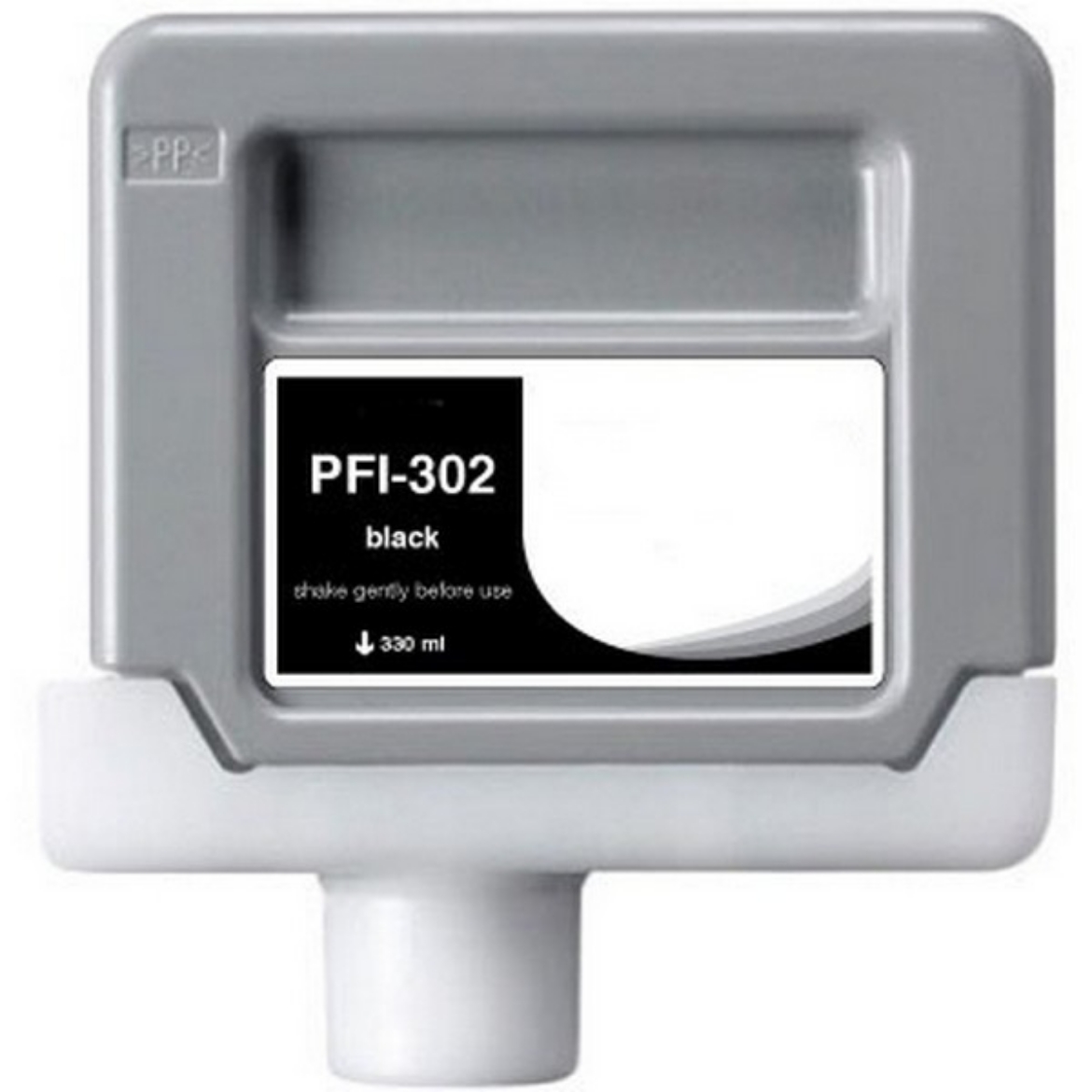 Picture of Canon 2216B001AA (PFI-302Bk) Black Inkjet Cartridge (330 ml)