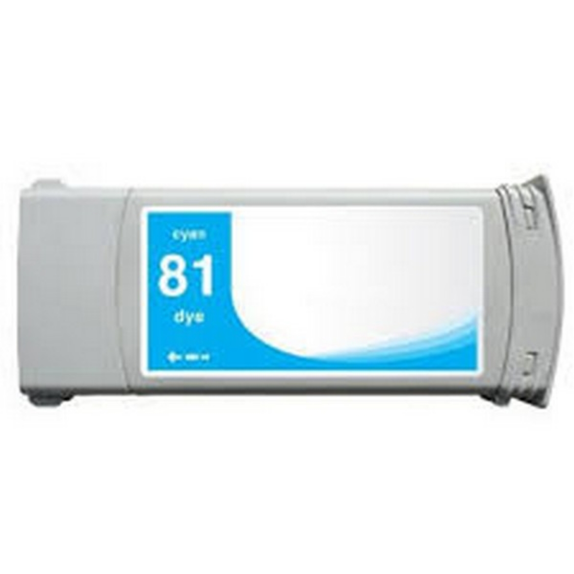 Picture of HP C4931A (HP 81) Cyan Inkjet Cartridge