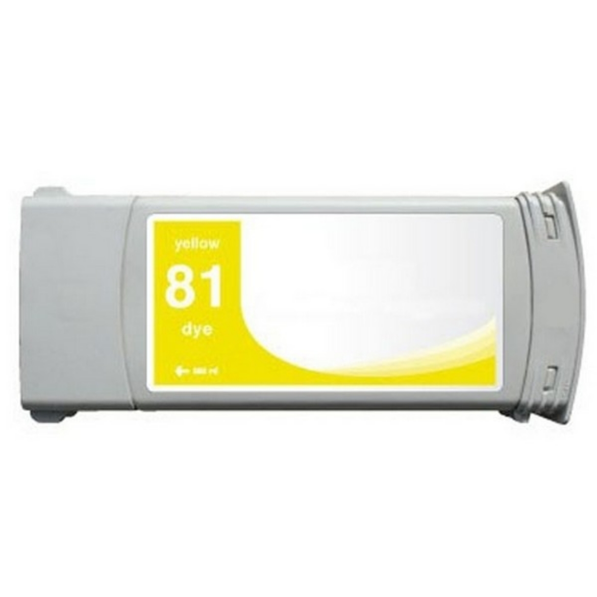 Picture of HP C4933A (HP 81) Yellow Inkjet Cartridge