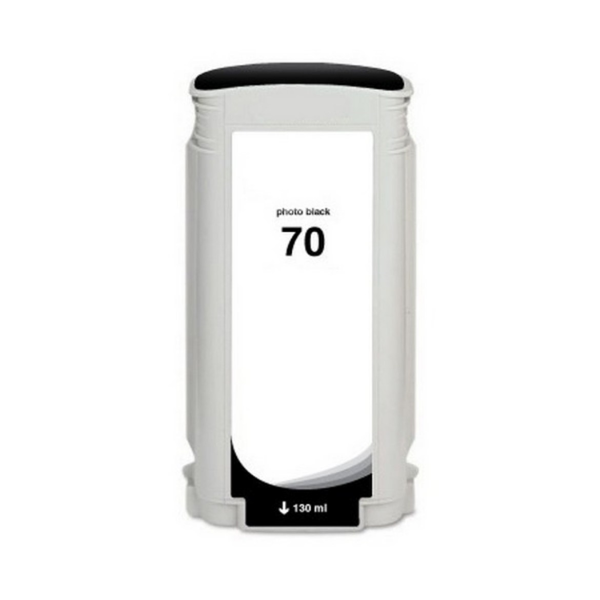 Picture of HP C9449A (HP 70) Black Pigment Inkjet Cartridge (130 ml)