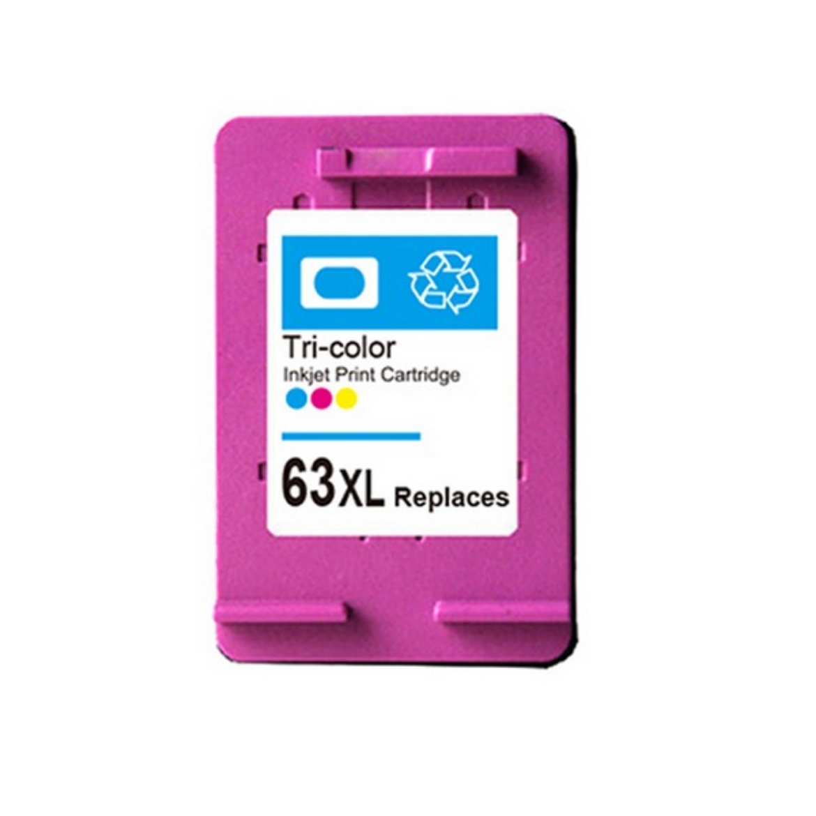 Picture of HP F6U63AN (HP 63XL) High Yield Tri-Color Ink Cartridge (330 Yield)