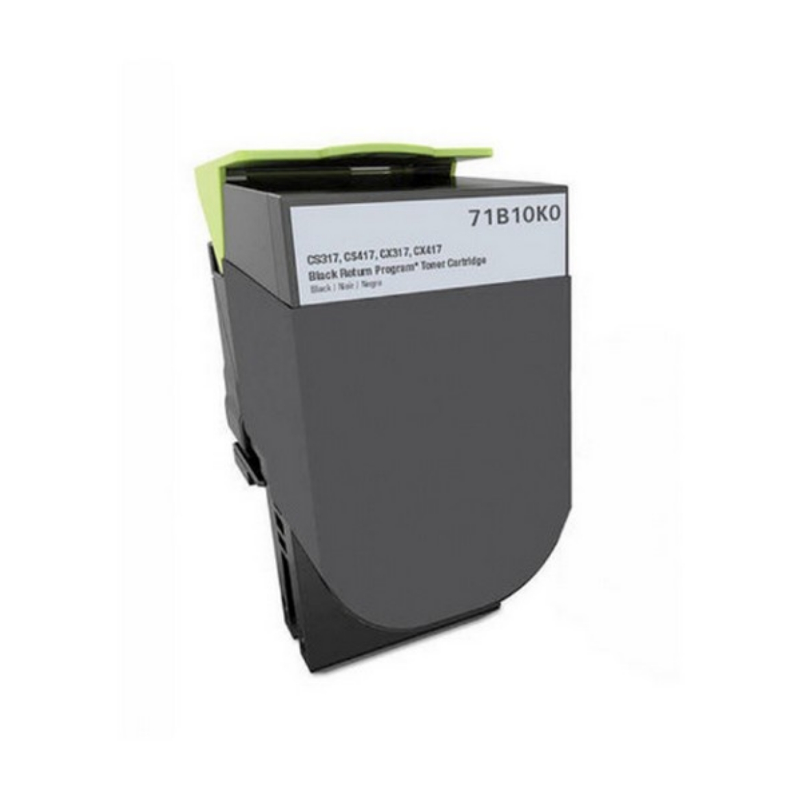 Picture of Lexmark 71B10K0 Black Toner Cartridge (3000 Yield)