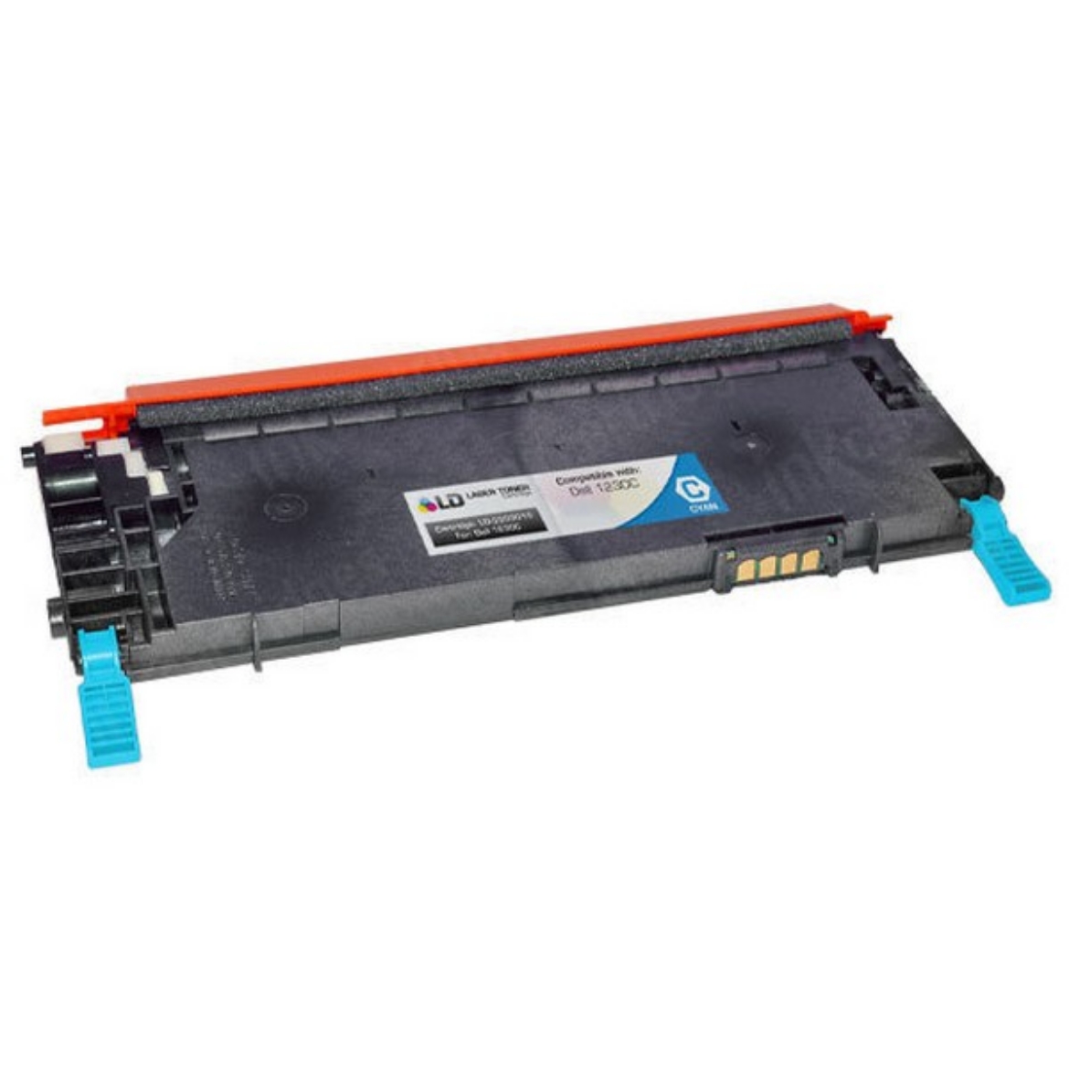Picture of Triumph compatible J069K (330-3581, C815K, 330-3015) Cyan Toner Cartridge (1000 Yield)