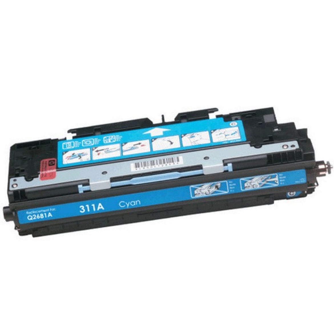 Picture of Xerox compatible Q2681A (HP 311A) Cyan Toner Cartridge (6000 Yield)